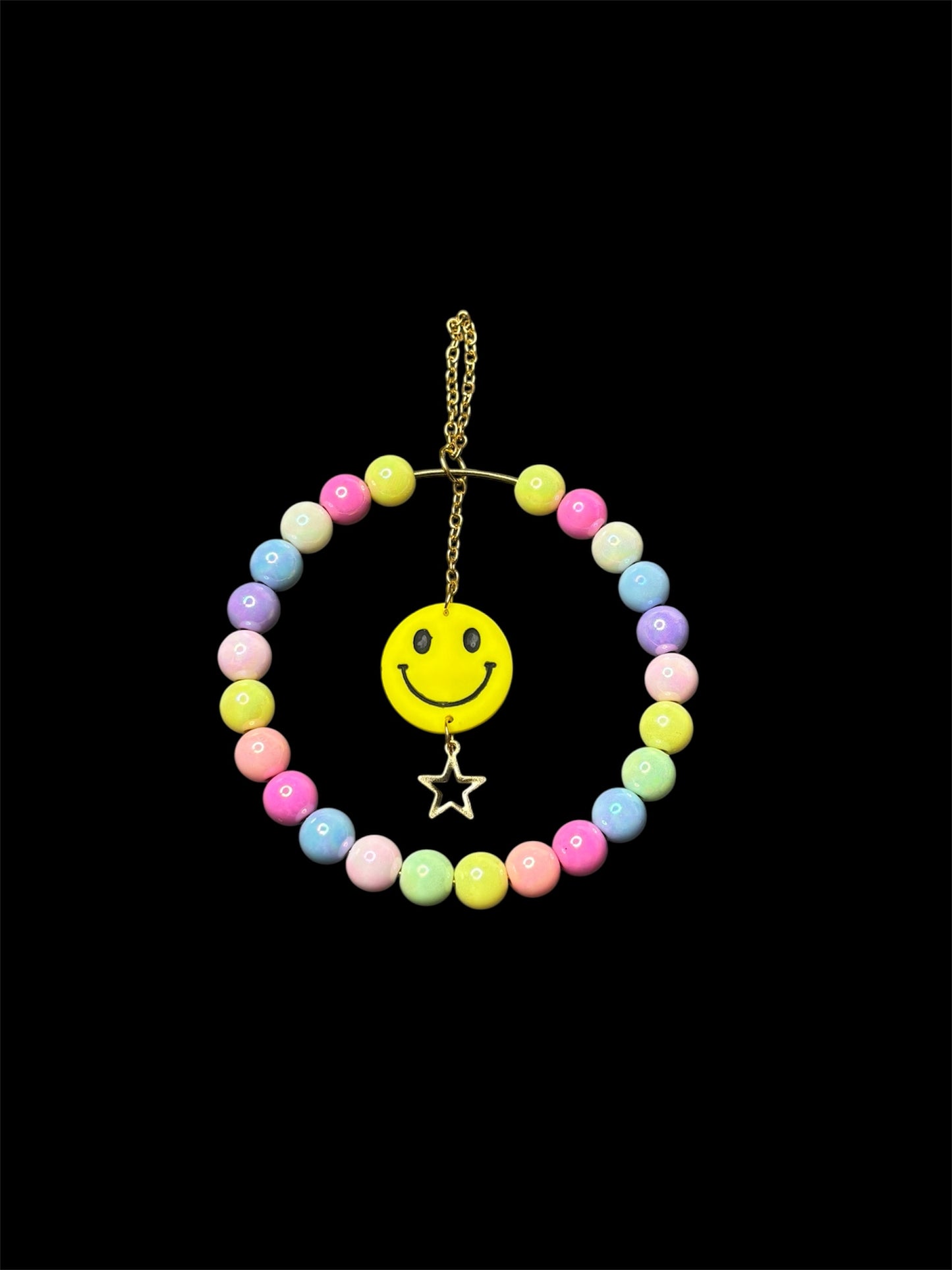 Happy Beaded Decoration