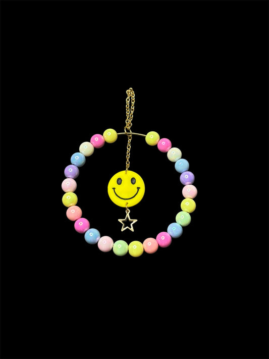 Happy Beaded Decoration