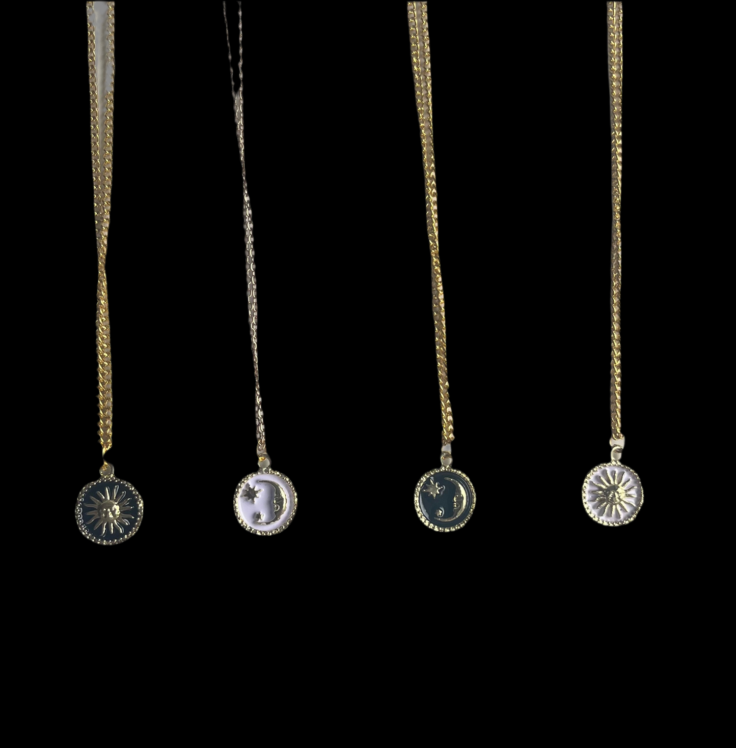 Moon & Sun Necklaces