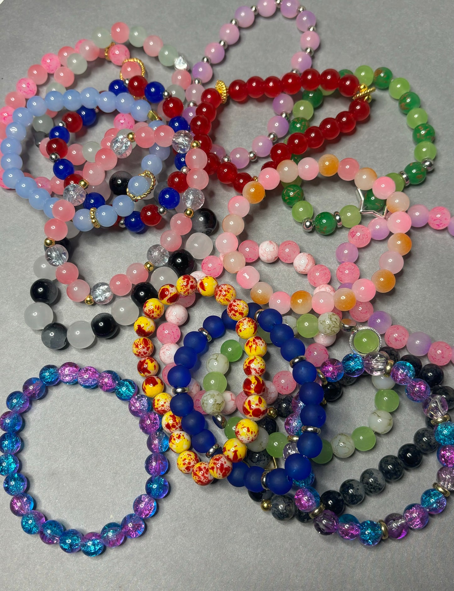 Beaded Bracelets - 17cm