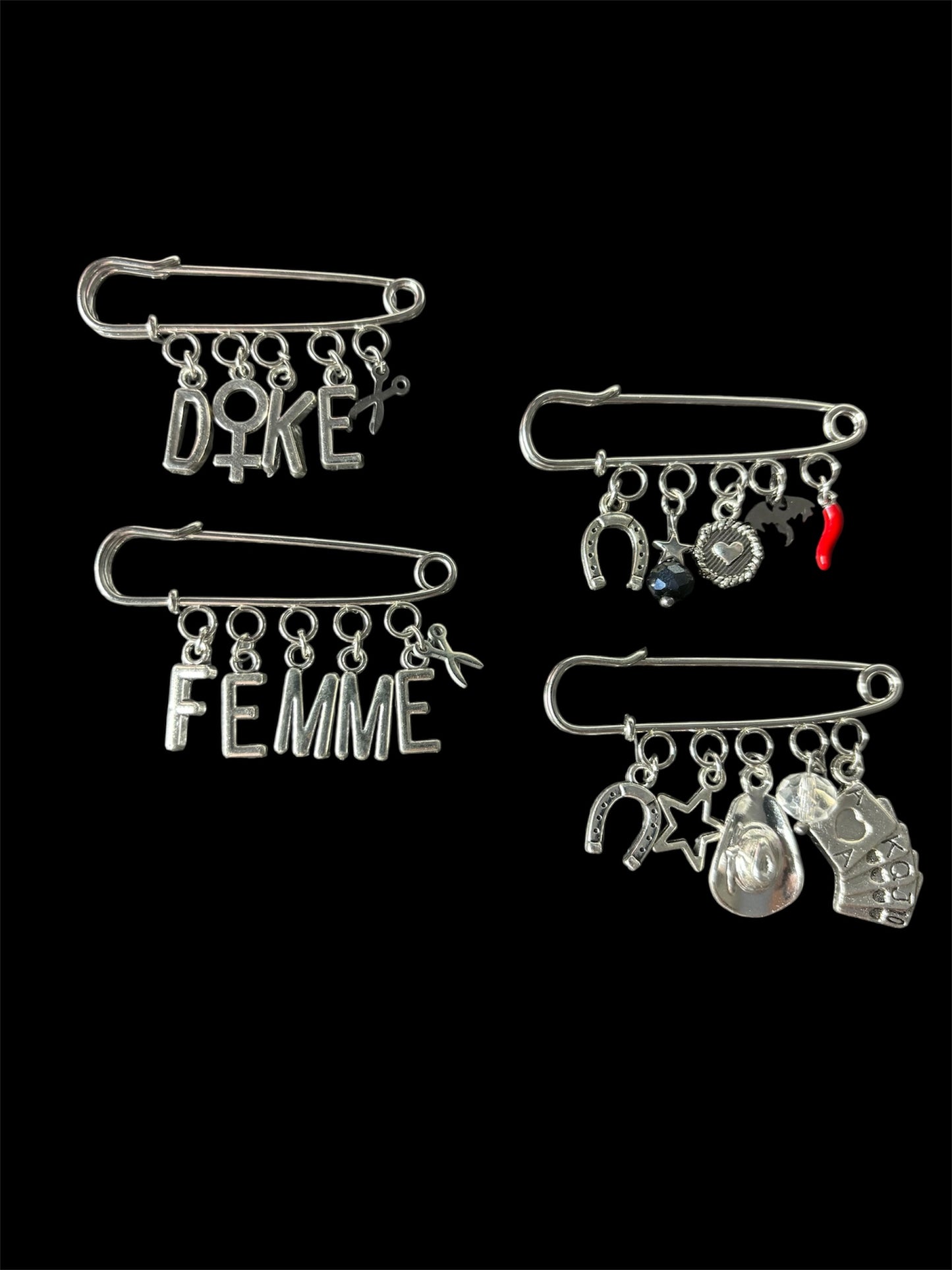 Safety Pin Badges