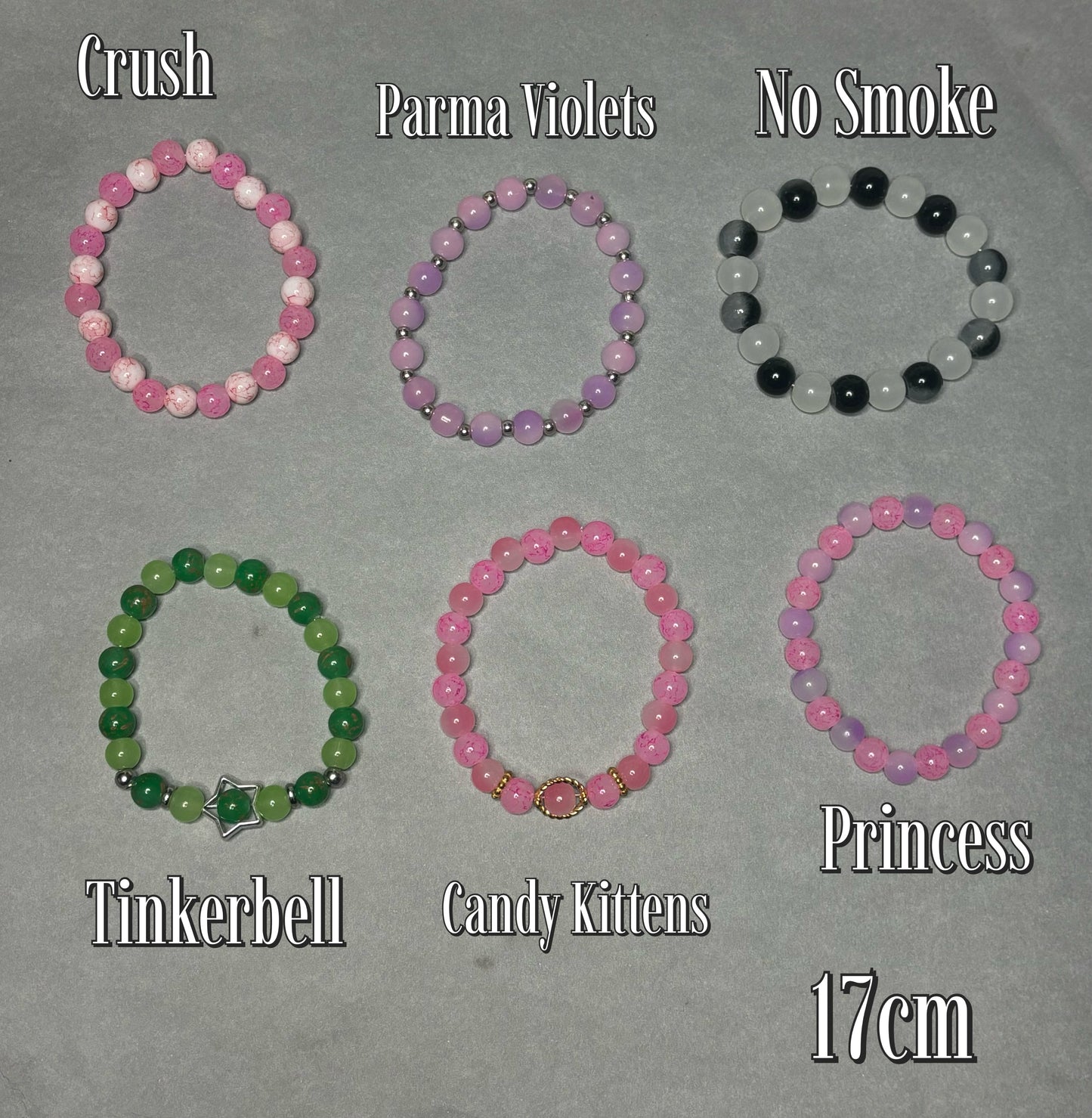 Beaded Bracelets - 17cm