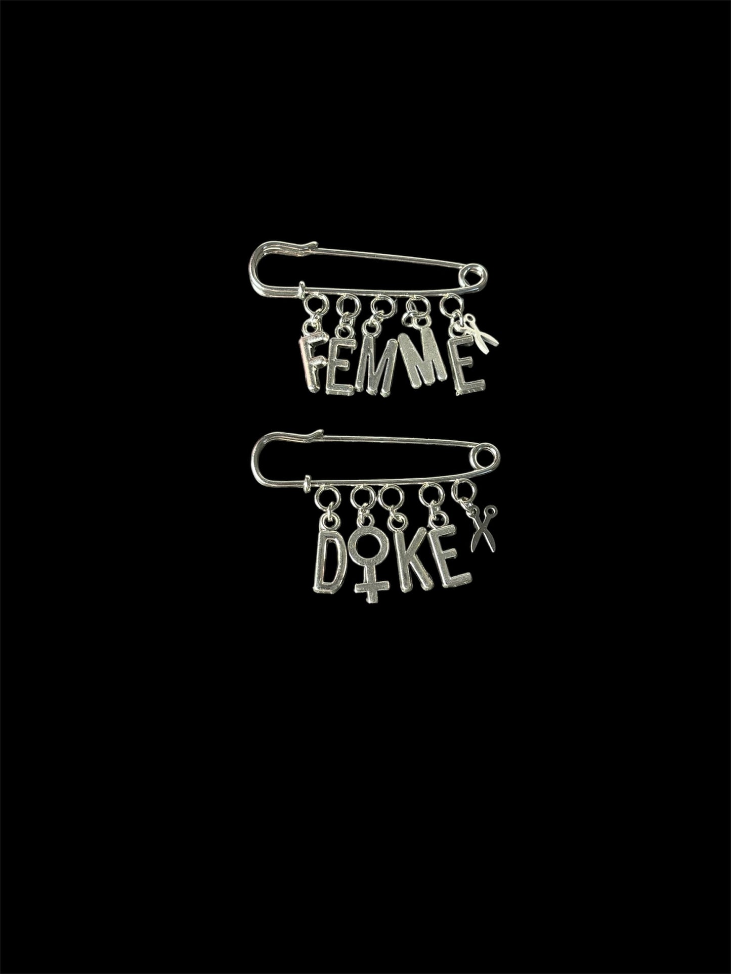 Safety Pin Badges