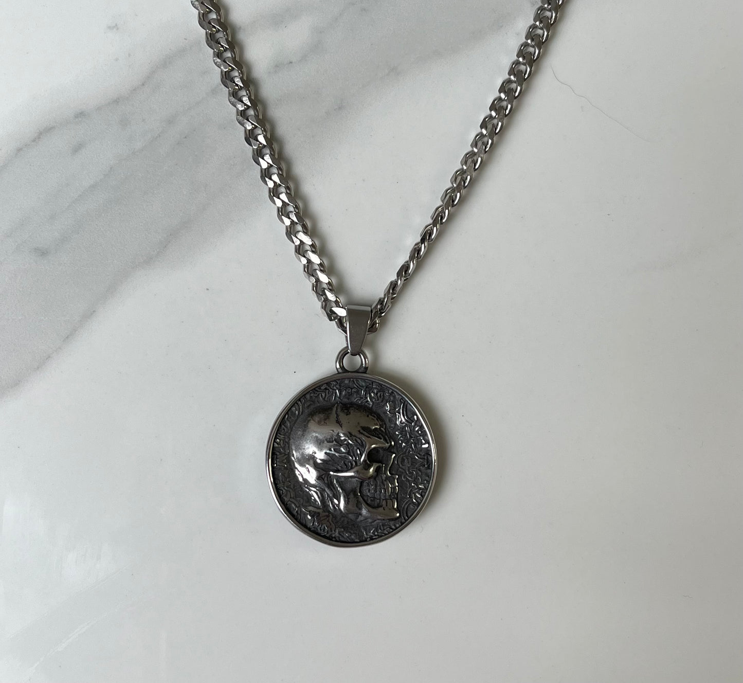 Skull Reversable Pendant